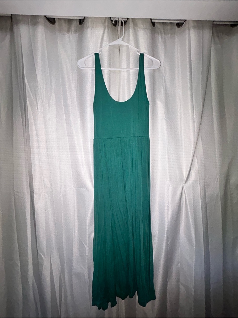 a new day Teal Scoop Neck Maxi Dress